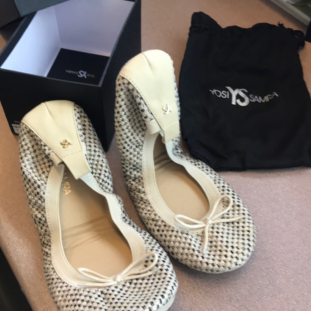 Yosi Samra NEVER WORN - Tweed Folding Ballet Shows
